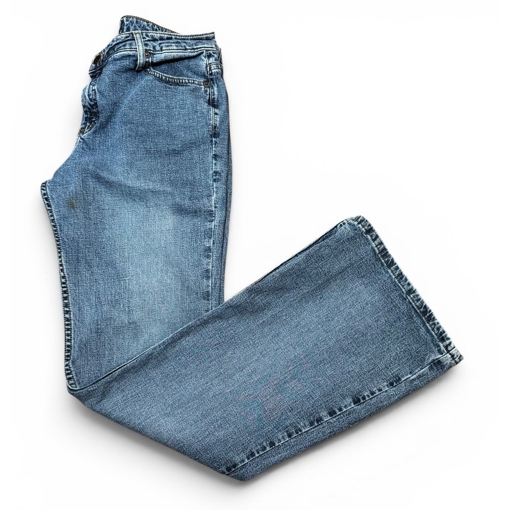 Y2K LEI Ashley Bootcut Jeans Womens Size 11 Medium Wash Stretch Denim